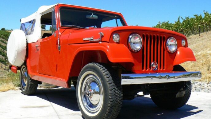 Jeepster commando 4×4 © image